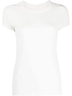 Průsvitné tričko Rick Owens bílé