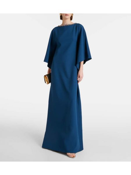 Hosszú ruha Safiyaa kék