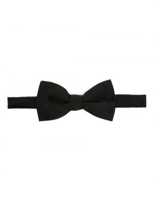 Jedwabny krawat z kokardką Givenchy czarny