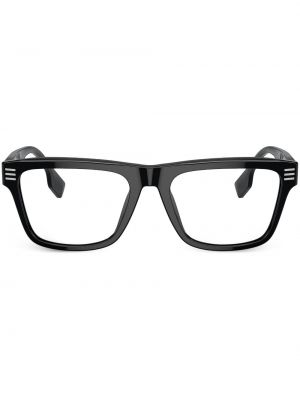 Lunettes de vue à imprimé Burberry Eyewear noir