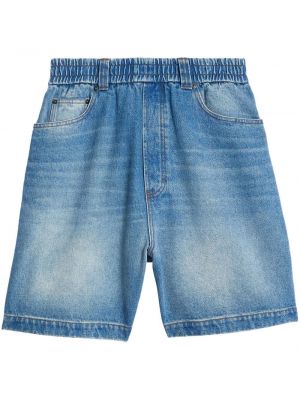 Shorts di jeans baggy Ami Paris blu