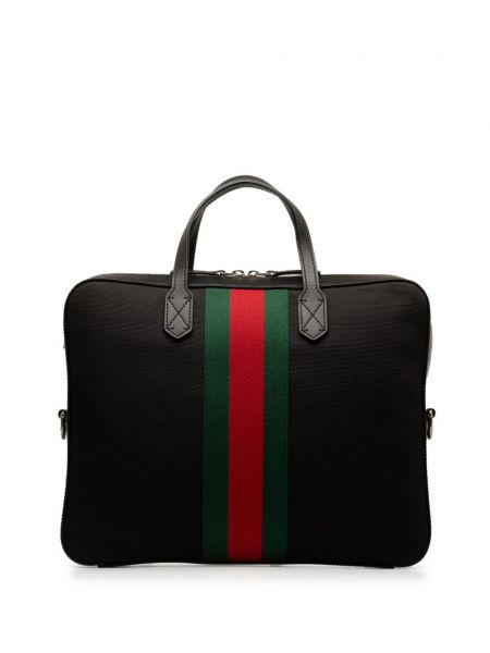 Business taška Gucci Pre-owned černá