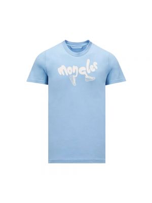 Koszulka Moncler niebieska
