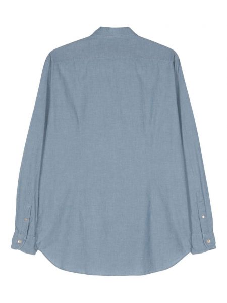 Kokvilnas krekls Boglioli zils