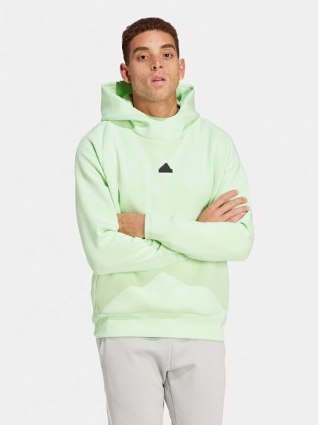 Relaxed fit džemperis Adidas žalia