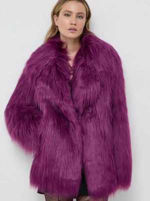 Jakna Karl Lagerfeld vijolična
