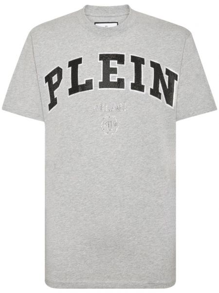 T-paita Philipp Plein harmaa