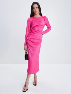 Платье из вискозы Zarina Розовое