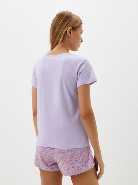 Пижама Indefini фиолетовая