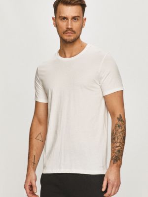 Тениска с дълъг ръкав Calvin Klein Underwear бяло