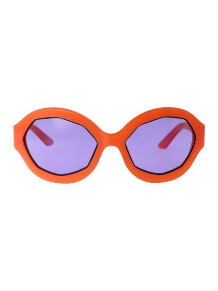 Okulary przeciwsłoneczne Marni pomarańczowe