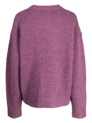 Pull col rond Tout A Coup violet