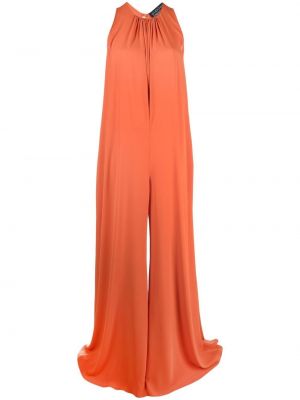 Jumpsuit med brede ben Gianluca Capannolo oransje