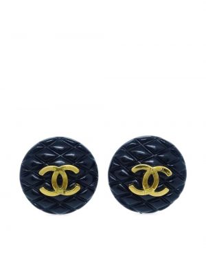 Náušnice na gombíky Chanel Pre-owned