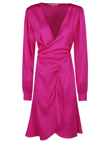 Mini-abito di seta Silk95five rosa