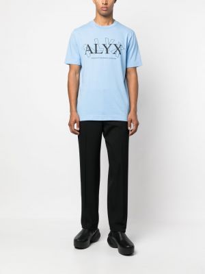 T-shirt à imprimé 1017 Alyx 9sm bleu