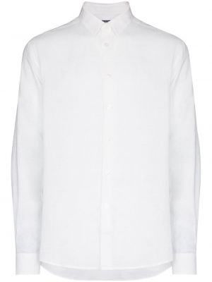 Lniana biała koszula Vilebrequin