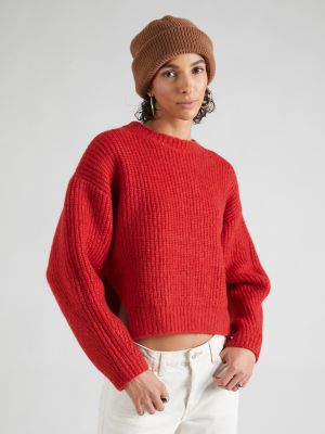 Пуловер Weekday червено