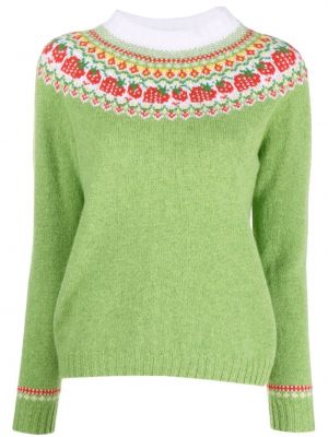 Pull en tricot Mackintosh vert