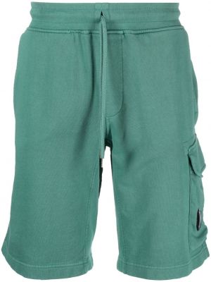 Pantaloncini cargo con tasche C.p. Company verde
