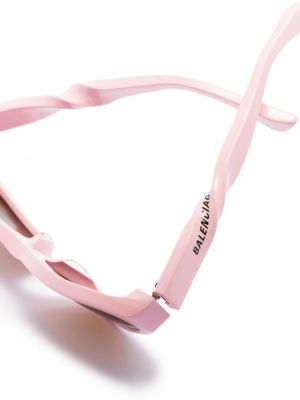 Okulary przeciwsłoneczne Balenciaga Eyewear różowe