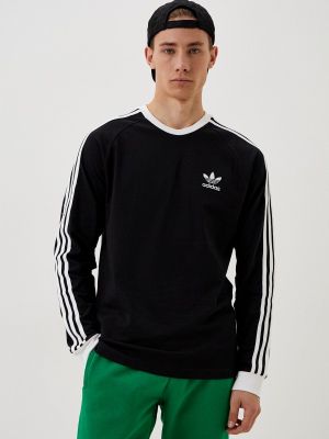 Поло Adidas Originals черное
