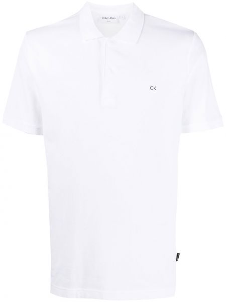 Poloskjorte Calvin Klein hvit