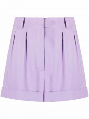 Plissert shorts Moschino lilla