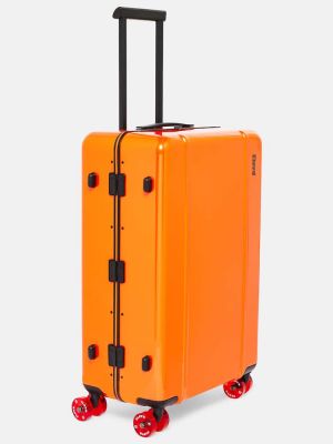 Rūtainas kofer Floyd oranžs