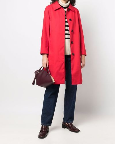 Trench imperméable Mackintosh rouge