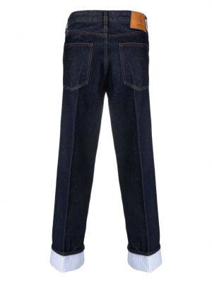Bavlněné straight fit džíny Tommy Hilfiger modré