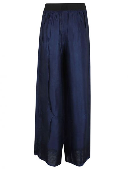 Pantaloni di seta Obidi blu