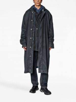 Mantel mit kapuze Diesel schwarz