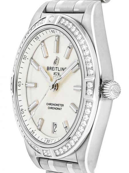 Armbanduhr Breitling silber