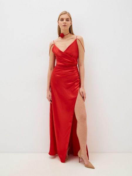 Вечернее платье Ruxara красное