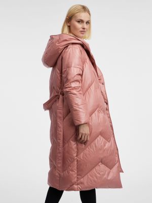 Pérový kabát Orsay ružová