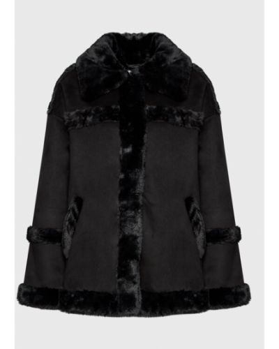 Manteau de fourrure Na-kd noir