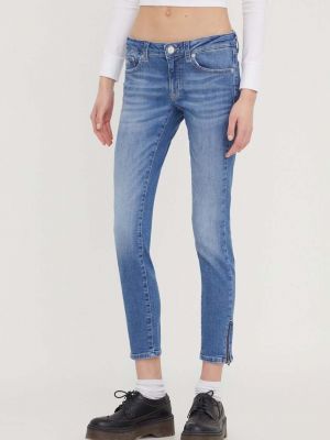 Niebieskie jeansy skinny Tommy Jeans