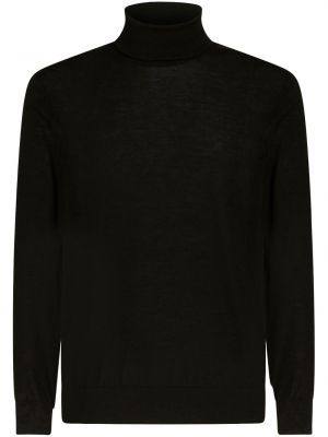 Кашмирен копринен пуловер Etro черно