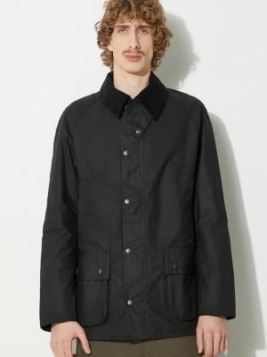 Чорна демісезонна куртка Barbour
