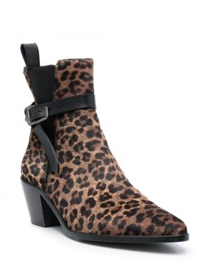 Ankle boots mit print mit leopardenmuster Zadig&voltaire