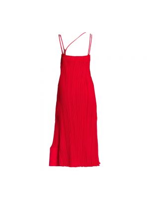 Sukienka midi Lanvin czerwona