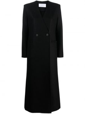 Gyapjú kabát Harris Wharf London fekete