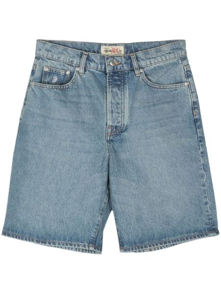 Denimshorts Stüssy blå