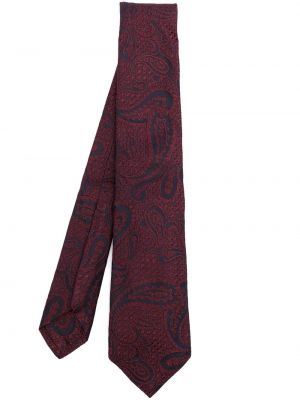 Cravatta con stampa paisley Kiton