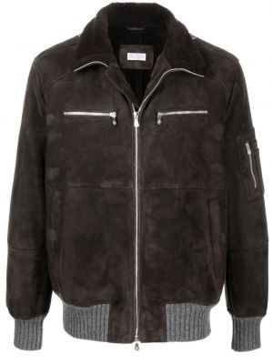 Bomberjacke Brunello Cucinelli braun