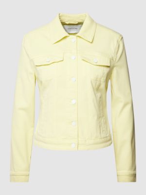 Żółta kurtka jeansowa Comma Casual Identity