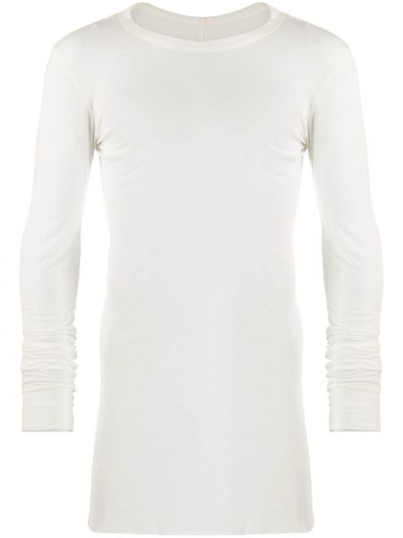 Jersey de tela jersey Rick Owens blanco