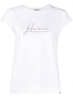 Krištáľové tričko Herno biela