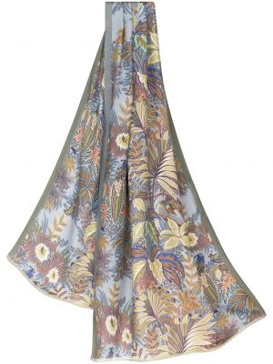 Fular de mătase din cașmir cu model floral Etro